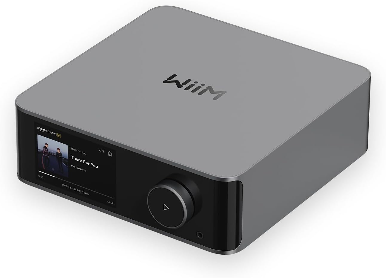 WiiM WiiM Ultra Hi-Res Music Streamer with Touchscreen & ESS DAC, Space Gray