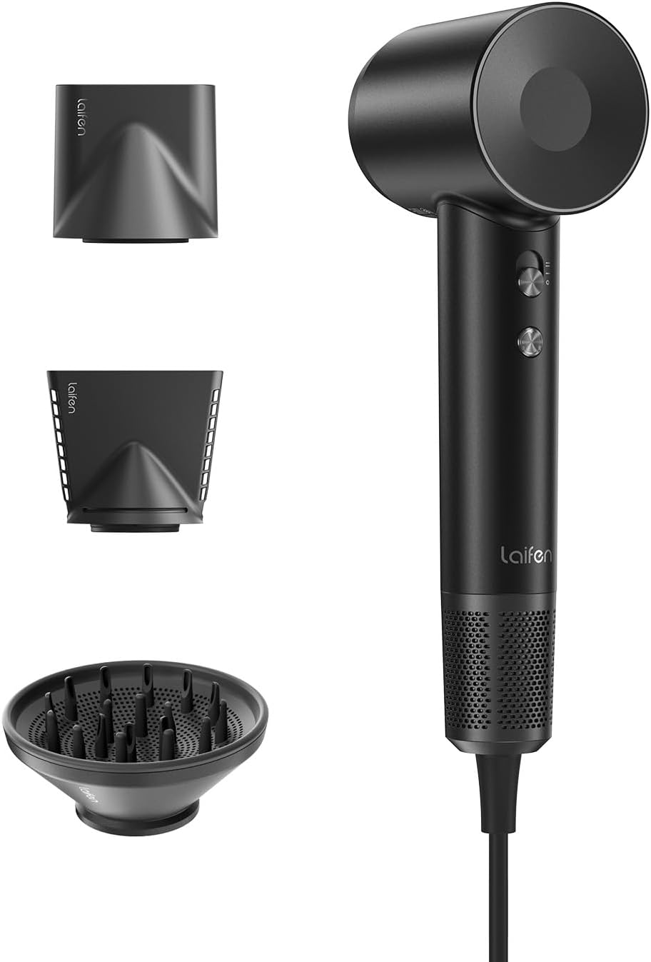 Laifen Laifen Swift Professional High-Speed Hair Dryer, 200M Negative Ions,…