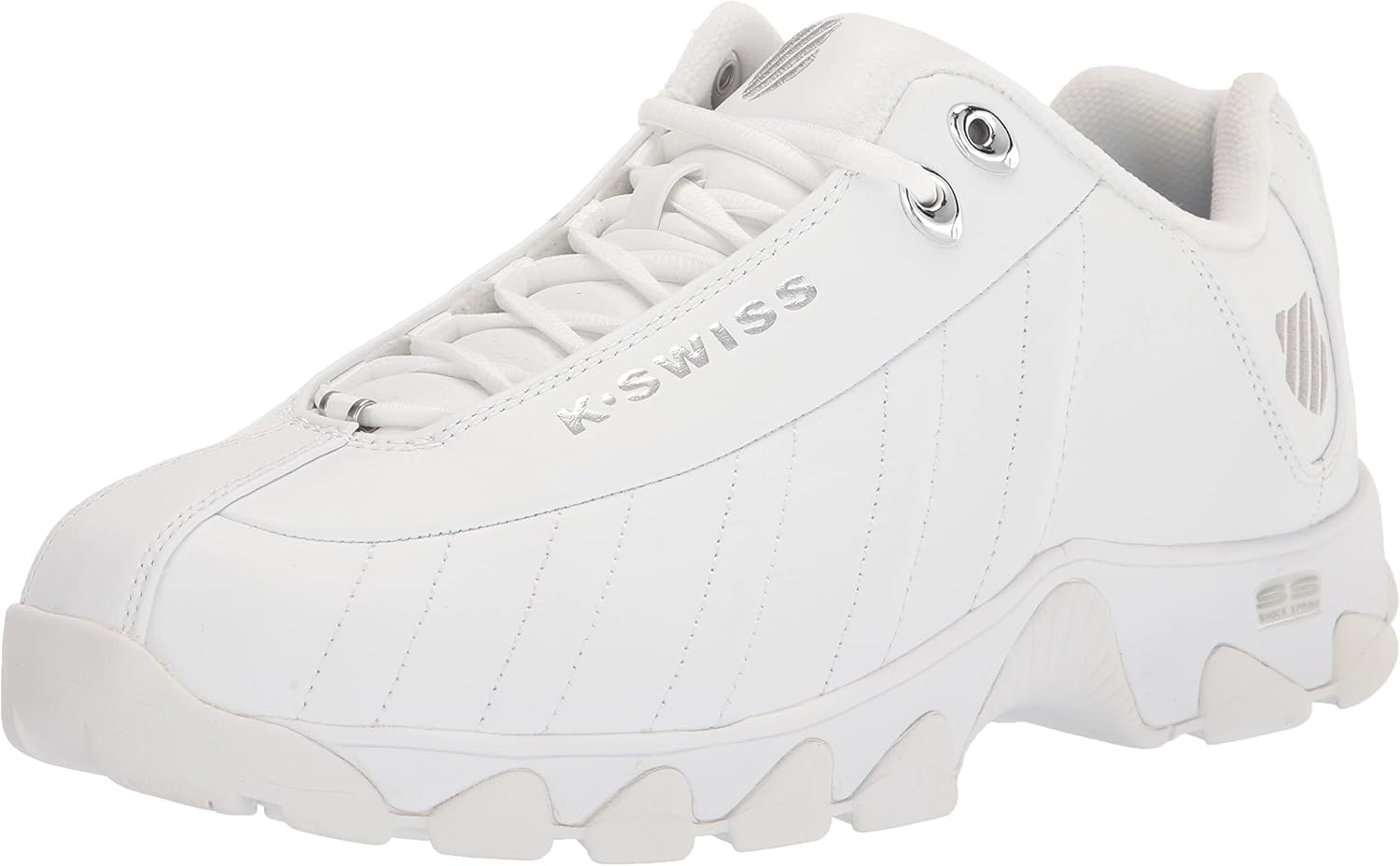 K-Swiss K-Swiss Men's ST329 CMF Sneaker, Wide Tennis Walking Shoes Leather Upper