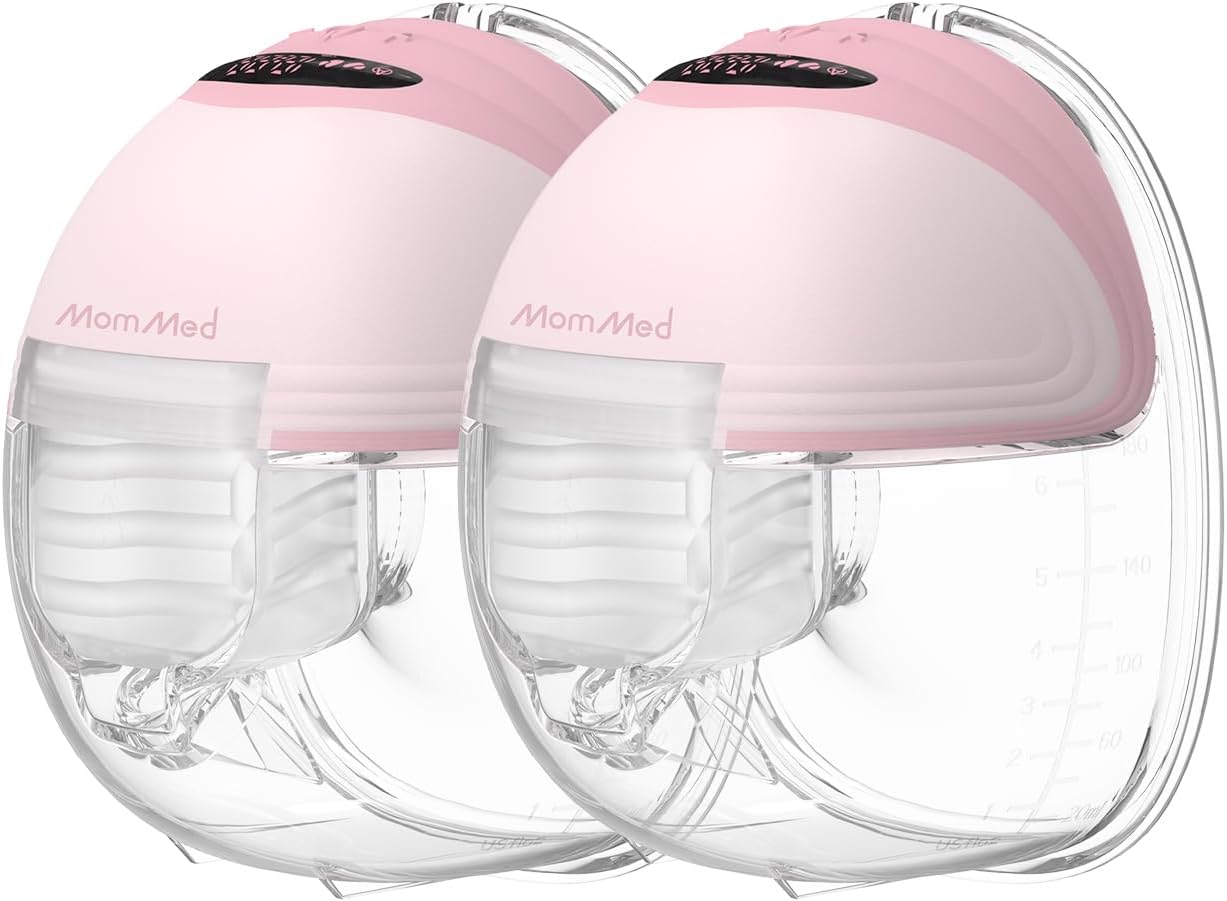 MOMMED MomMed Wearable Breast Pump (Model S21) – Double Electric Hands-Free…