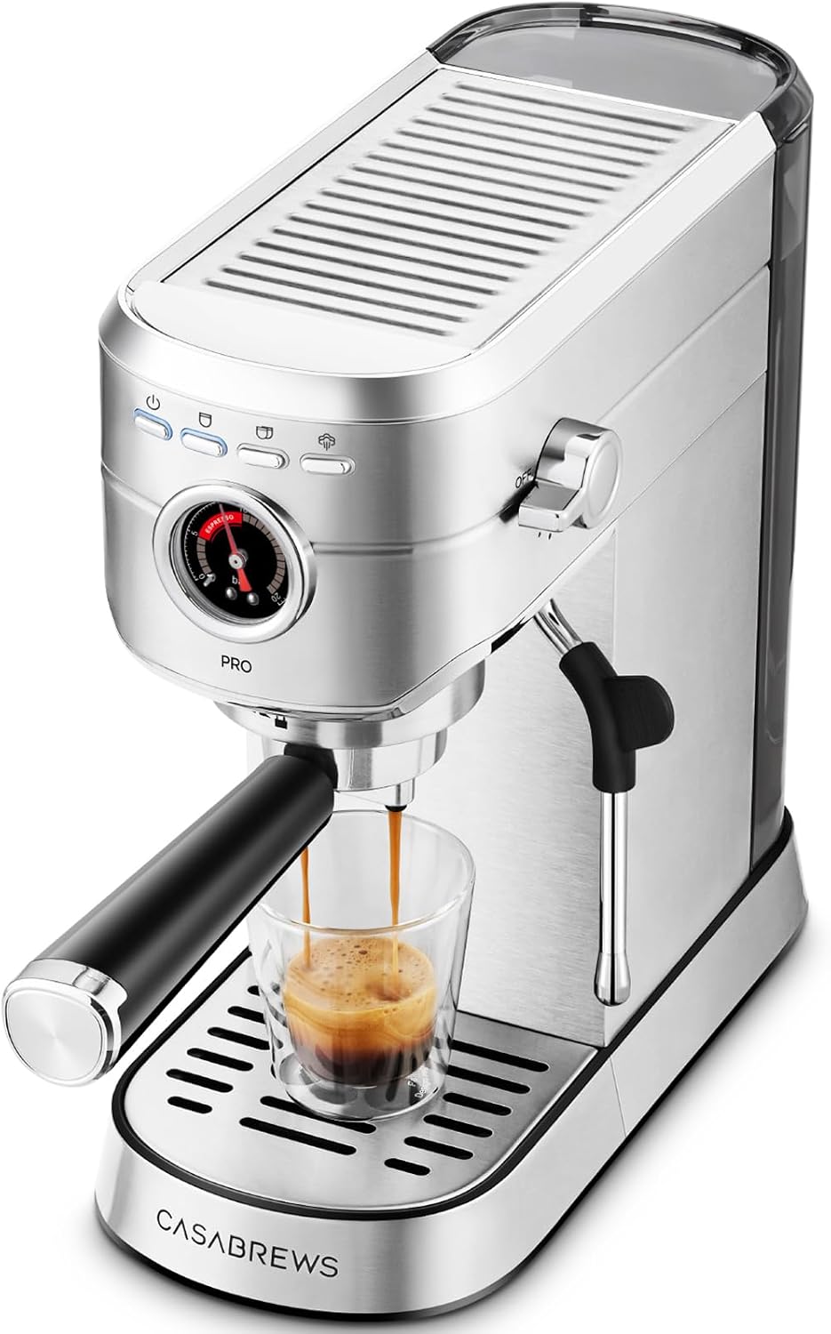 CASABREWS CASABREWS 5418 PRO Espresso Machine with Fast Heating System and Steam…