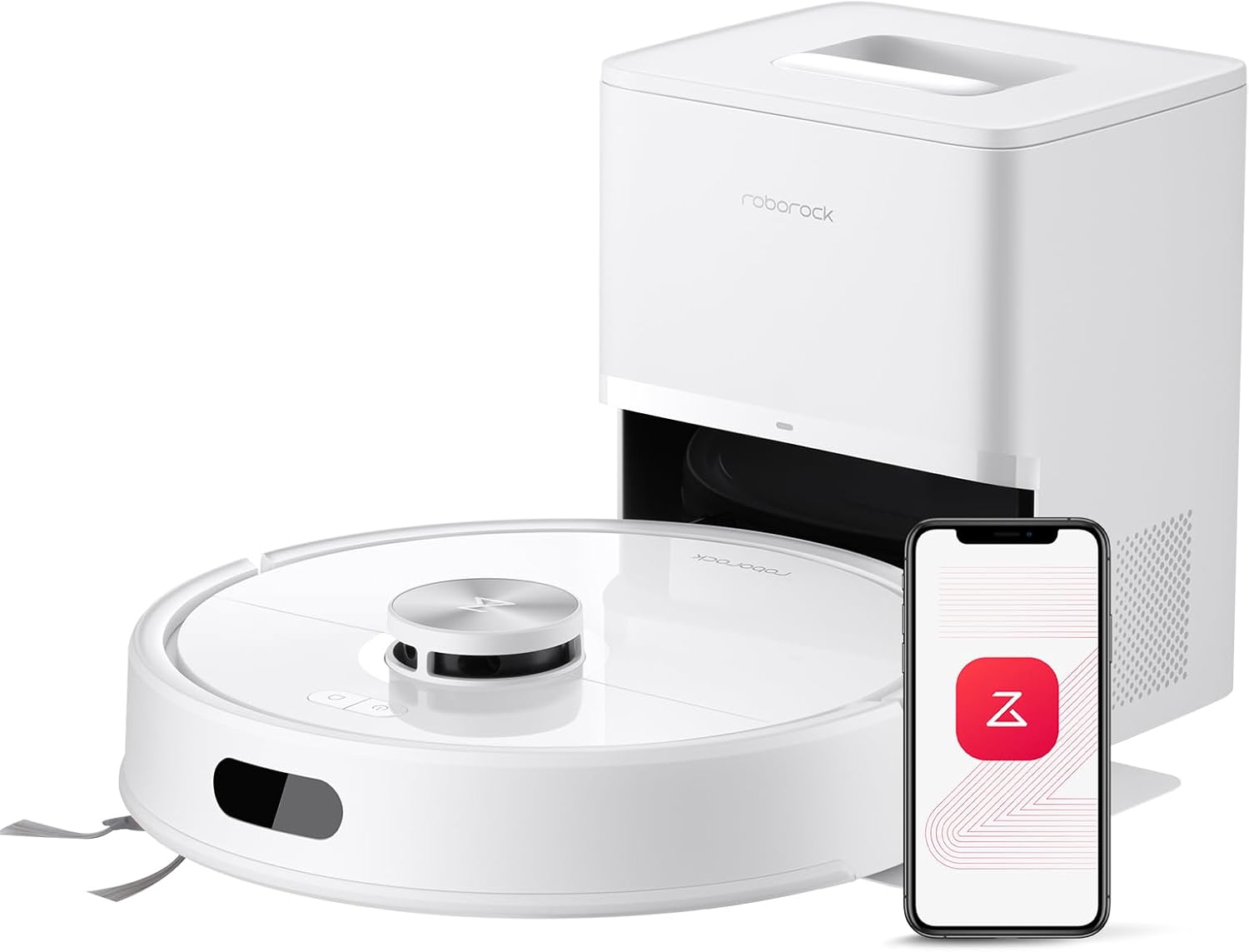 roborock roborock Q7 M5+ Robot Vacuum and Mop, Up to 7-9 Weeks Self-Empty,…