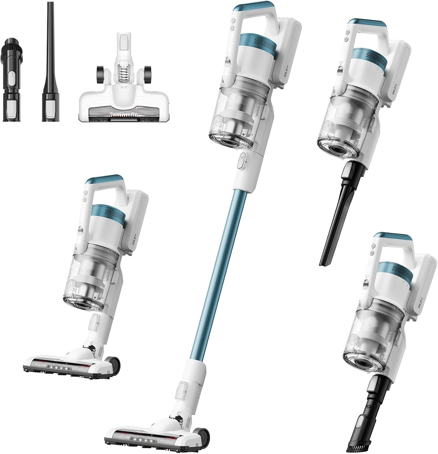 Eureka Eureka RapidClean Pro 250W Tangle-Free Cordless Stick Vacuum, NEC280TL
