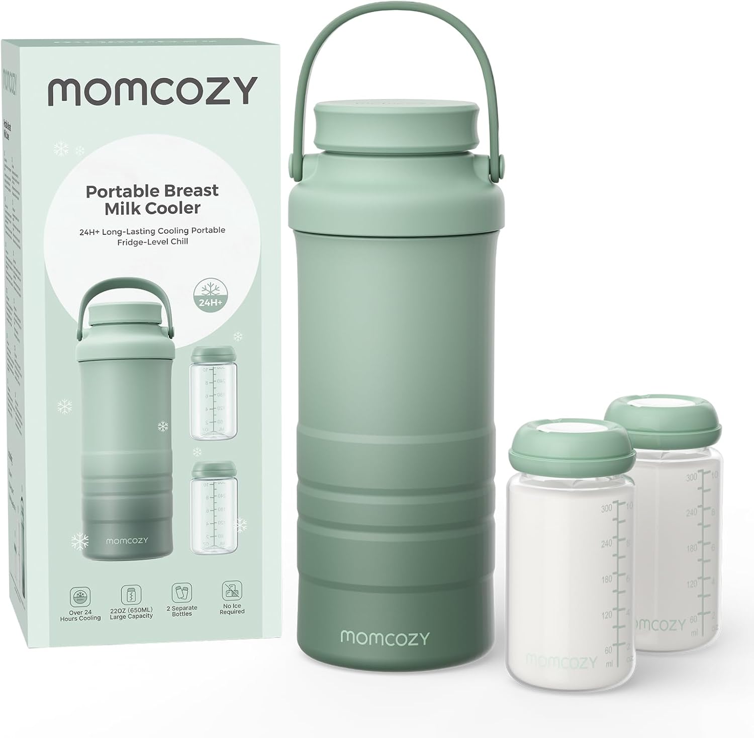 Momcozy Momcozy 22oz Portable Breastmilk Cooler for 24H Outdoor, Newborn…