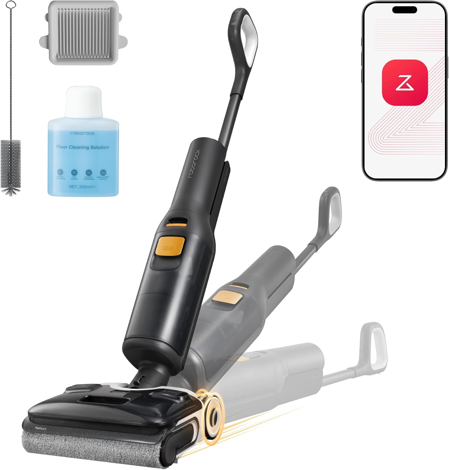 roborock roborock F25 XT Wet Dry Vacuum Mop, Cordless Vacuum Cleaner, APP Control