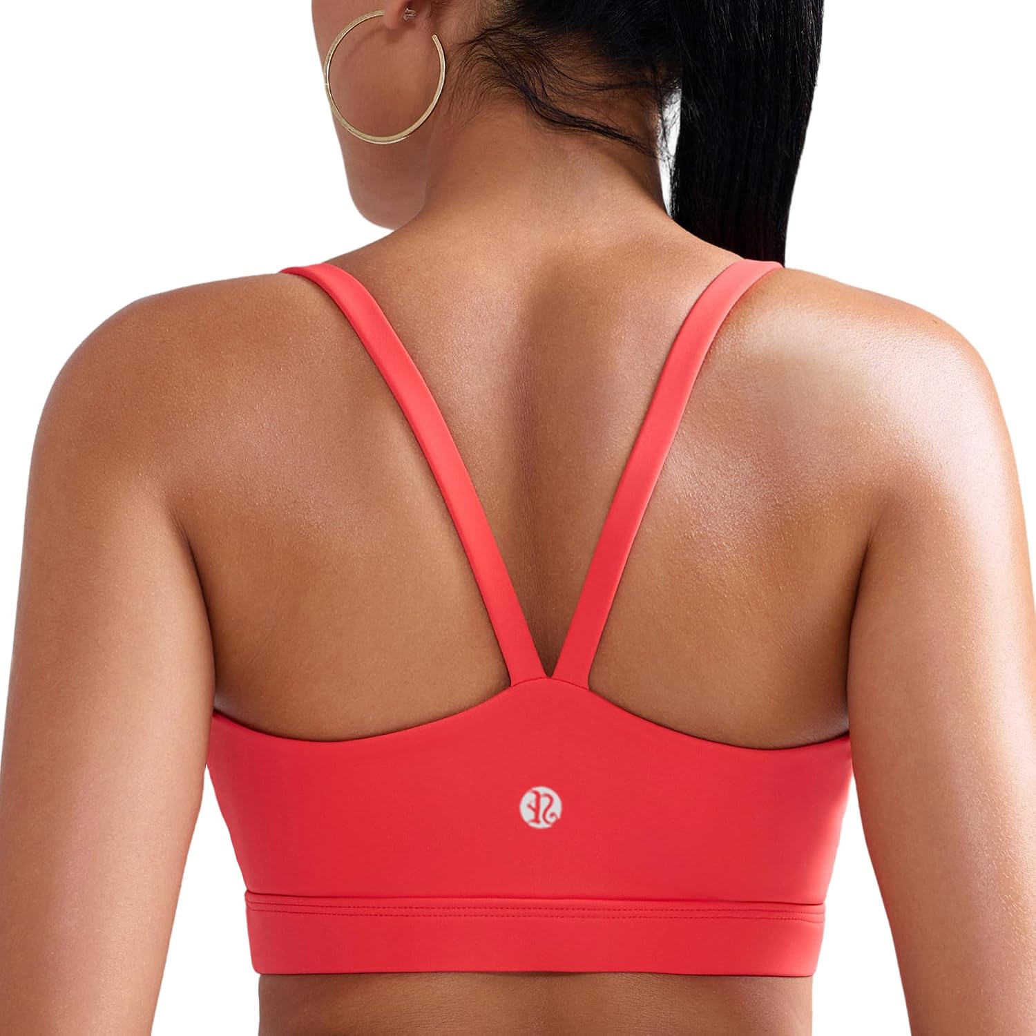RUNNING RUNNING GIRL V Back Light Impact Sports Bras for Women