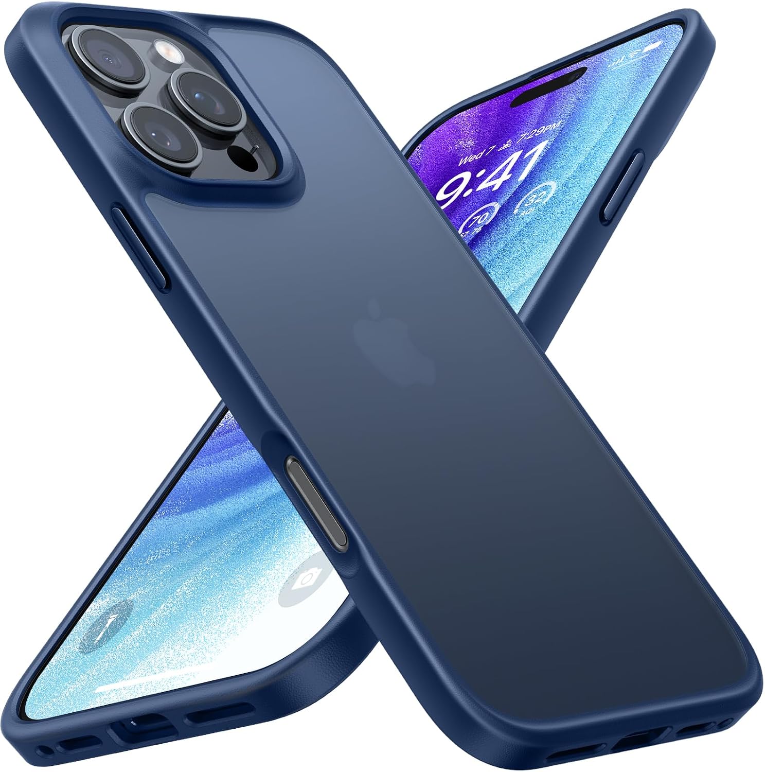 TORRAS TORRAS Guardian Shockproof for iPhone 16 Pro Case, [4X Military-Grade…