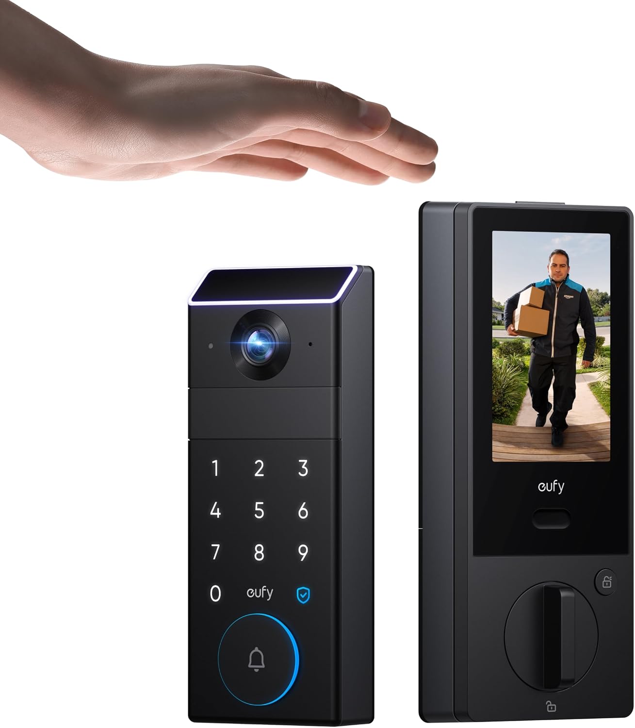 eufy Security eufy Security Video Smart Lock FamiLock S3 Max with Palm Vein…