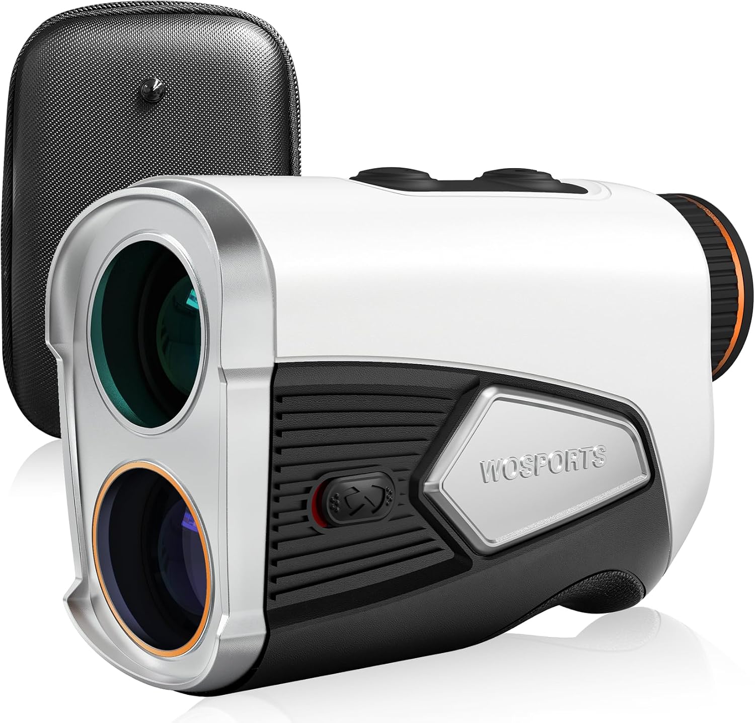 WOSPORTS WOSPORTS Golf Rangefinder with Slope, 1500-Yard Pin Lock Vibration…
