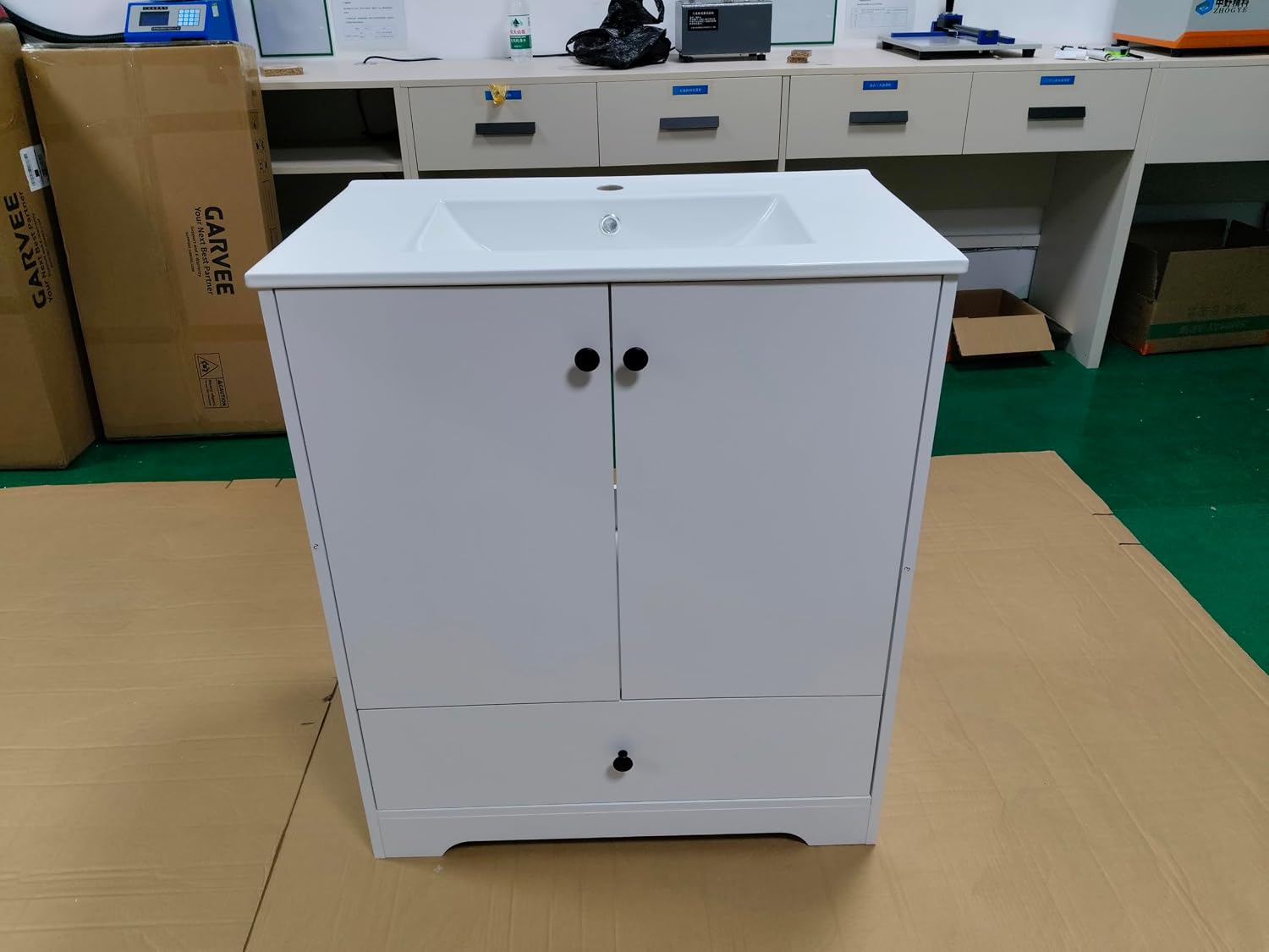GarveeHome GarveeHome 24'' Bathroom Vanity with Sink, Bathroom Storage Cabinet,…