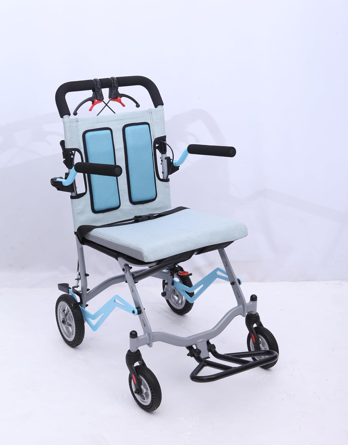 GarveeHome GarveeHome Patient Transfer Chair and Bedside Commode, Lift Style with…