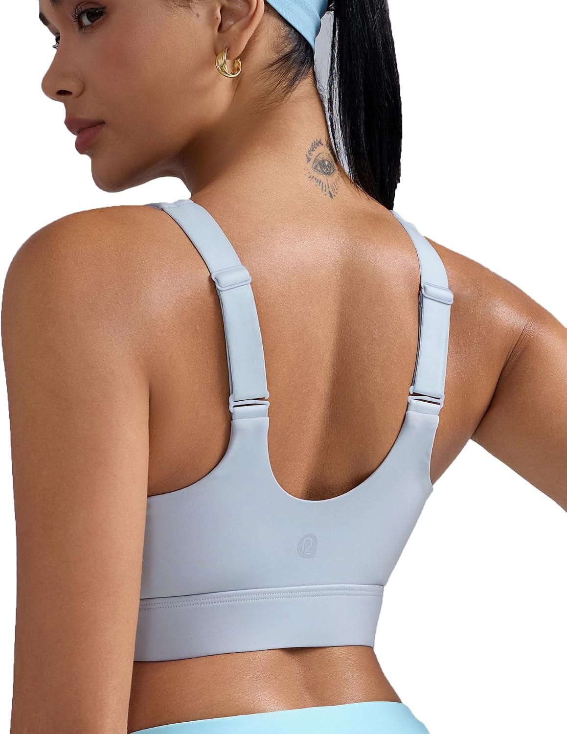 RUNNING RUNNING GIRL Adjustable Straps High Impact Sports Bra for Women,High…