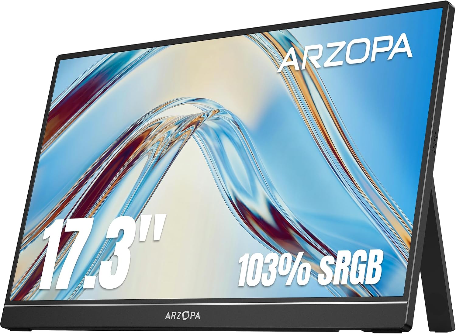 ARZOPA ARZOPA 17.3" Portable Monitor, 1080P FHD 103% sRGB IPS Gaming Monitor